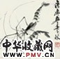 齐良已 墨虾 立轴 水墨纸本