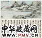 林纾 1924年 湖滨补读图 手卷 设色纸本