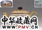 清乾隆 铜胎画珐琅开光人物茶壶