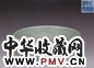 清乾隆 豆青釉刻螭龙花卉纹洗