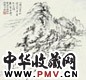 曾熙 丙寅(1926年)作 松山图 立轴 水墨纸本