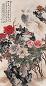 孔小瑜 马骀 沈广 等 甲戌(1934年)作 凤吹牡丹图 立轴 设色纸本