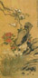 沈铨 花鸟 轴