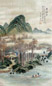 张之万 山水 镜心 设色纸本