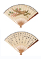 丁辅之 赵叔孺 己巳(1929年)作 蔬果 书法 成扇 设色、水墨纸本