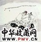 王西京 江歌一曲 立轴 设色纸本