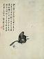 居廉 蝴蝶小品 立轴 设色纸本