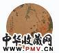 居廉 花卉草虫 镜心