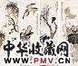 王礼 花鸟图 四屏 设色纸本