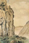 刘子久 山水 镜心