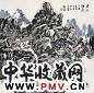 龙瑞 乙酉(2005年)作 溪山论道图 镜心 设色纸本