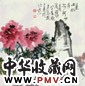 卢光照 景山牡丹好 镜心 设色纸本