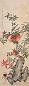 屈兆麟 1925年作 富贵百子 立轴 设色绢本