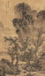 谢时臣 山水(清仿) 立轴 设色绢本