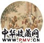 费以耕 1882年作 音韵悠扬 圆光 设色纸本
