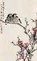 宋涤 壬戌(1982年) 花鸟 立轴 设色纸本
