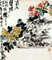 赵丹 菊香蟹肥 镜心