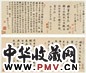 姚鼐 干嘉名人题画诗卷 手卷 纸本
