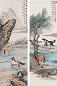 赵敬予 己丑(1949年)作 马(2张) 镜心 设色纸本