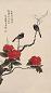 谢月眉 1952年作 工笔花鸟 镜心 设色纸本