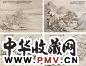 马起瓯 1938年作 四季山水 镜心 设色纸本