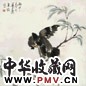 朱偁 1896年作 花鸟 镜心 纸本