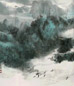 宋雨桂 2003年作 山水 镜框 设色纸本