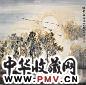 孔仲起 1988年作 秋声雁送来 立轴 设色纸本