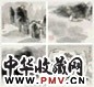 王伯敏 春夏秋冬 镜心 设色纸本