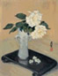 方君璧 1955年 花之恋 布面油画