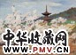 方君璧 1955年 京都樱花 布面油画