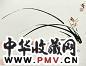 李行百 兰花 镜心 设色
