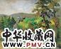 秦宣夫 1985年作 中山陵 布面油画