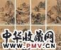 袁尚统 1632年作 山水 册页(8开) 设色纸本