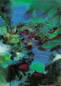 朱德群 1982年作 兴陵之二 油画 画布