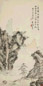 金协中 聊斋故事 立轴 设色纸本