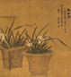 陈元素 丙午(1606年)作 香祖图 立轴 设色绢本