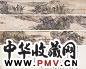高岑 江山无尽 手卷 设色纸本