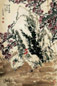 柳子谷 梅雪吉兆图 立轴 设色纸本