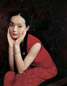 王沂东 1992年 春姑 布面油画