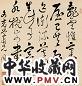叶凤毛 草书 立轴 水墨纸本