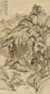 张培敦 辛卯(1831年) 山水 立轴 纸本设色