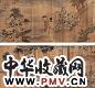 陈枚 五美图 横幅 设色绫本