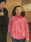 刘小东 1990年 求婚 布面 油画