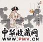 徐启雄 人物 镜心 设色纸本