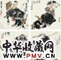 周沧米 山水 人物 花卉 书法 册页（10开选四) 设色纸本