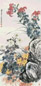 吴树本 花卉 立轴 设色纸本