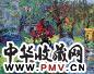 张京生 2005年作 阳台上的红花 布面油画