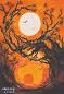 蔡云程 2002年作 古松夕照 油彩 画布