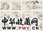 曹华 人物 册页(12开) 设色纸本